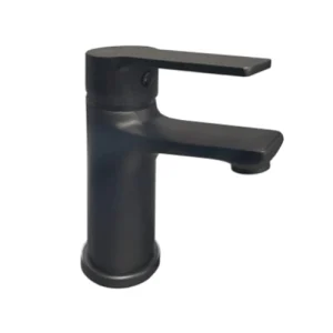 GRIFERIA LAVAMANOS NEGRO MATE