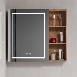 MUEBLE BOTIQUIN ESPEJO LED ANTIEMP. 70/80