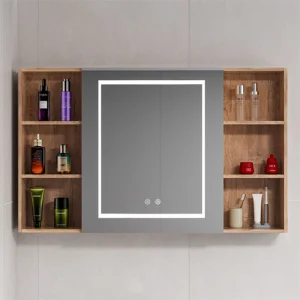 MUEBLE BOTIQUIN ESPEJO LED ANTIEMP. 80/90100